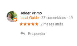 Avaliação do Helder - Primotur Receptivo